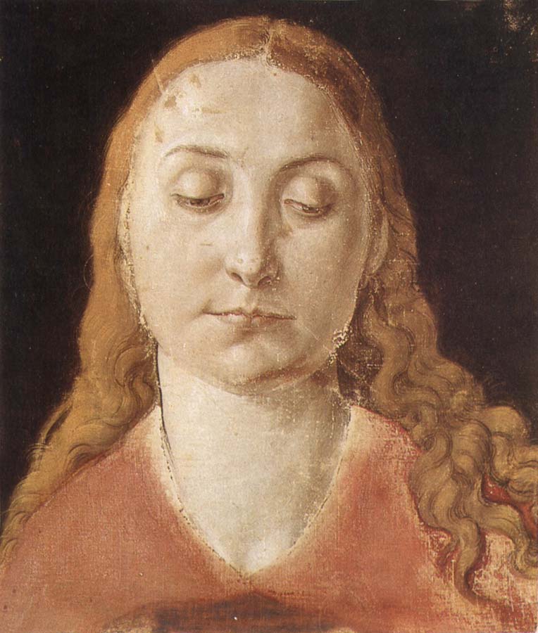 Portrait of a woman with Loose Hair